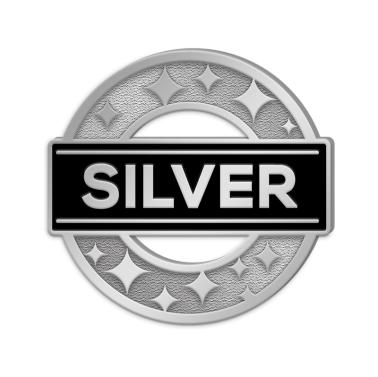 silver logo